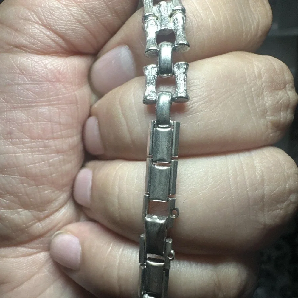 Working VTG Tissot Ladies 10K RGB Silver watch 16mm Manual Wind Fit 6in Rare Run